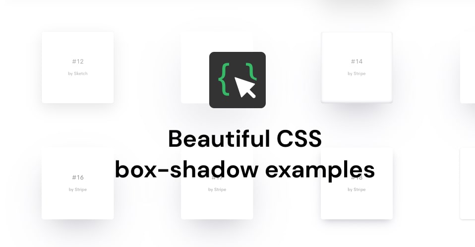 85 Beautiful CSS box-shadow ready to use, click to copy!