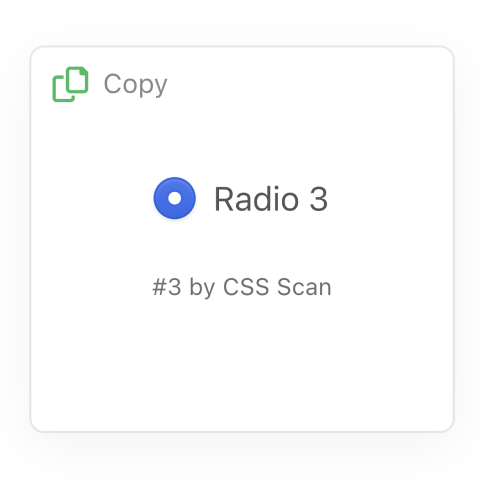 CSS radios examples logo