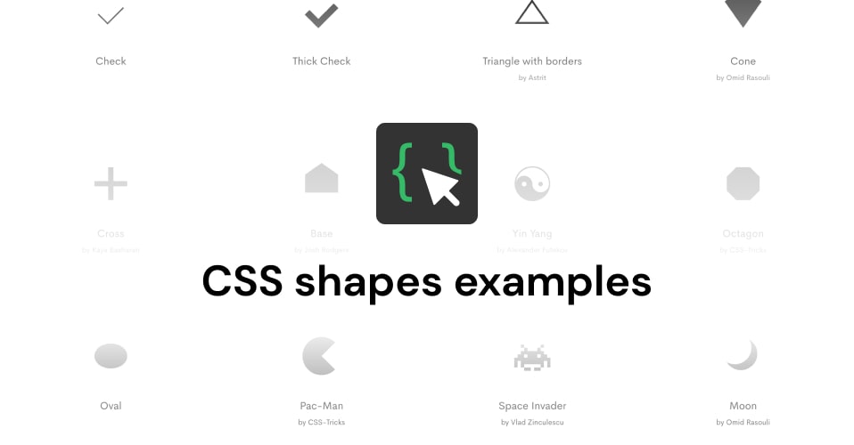 57 CSS shapes examples - CSS Scan